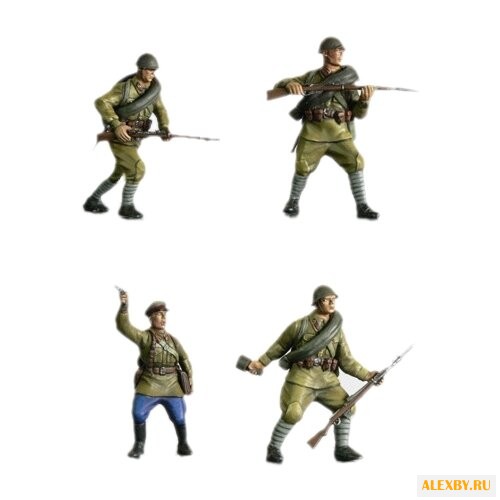 Сборная модель ZVEZDA Пехота