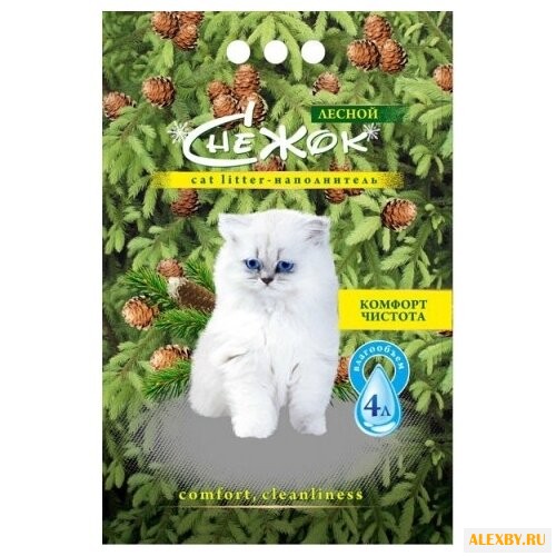 Наполнитель Снежок Лесной 4 л