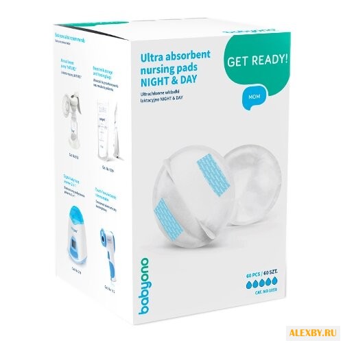 Купить BabyOno Ультраабсорбирующие