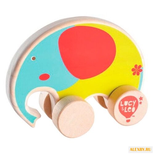 Каталка-игрушка Lucy & Leo Слон