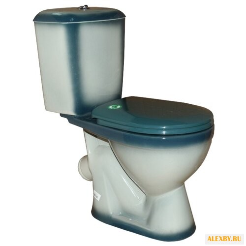 Унитаз ROSA Лира зеленый