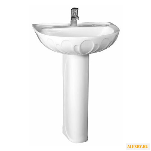 Раковина с пьедесталом 56.8 см
