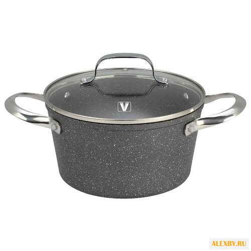 Кастрюля Vitesse Graystone 32 л