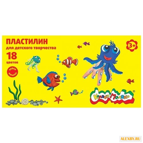 Пластилин Каляка-Маляка 18