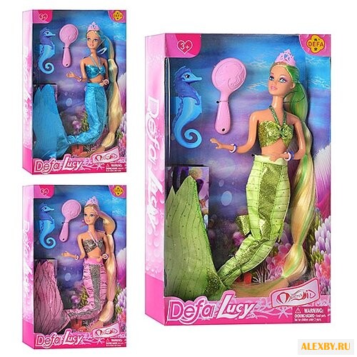 Кукла Defa Lucy Русалка 8225