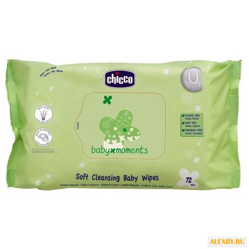 Влажные салфетки Chicco Baby