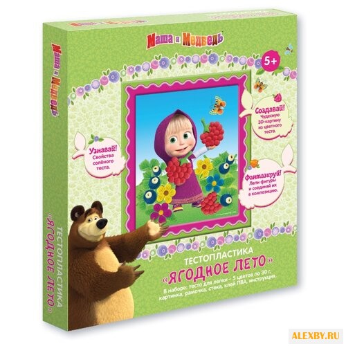 Масса для лепки РОСМЭН Маша и