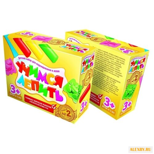 Пластилин Фантазёр Учимся