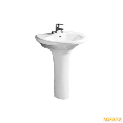 Раковина с пьедесталом 67 см