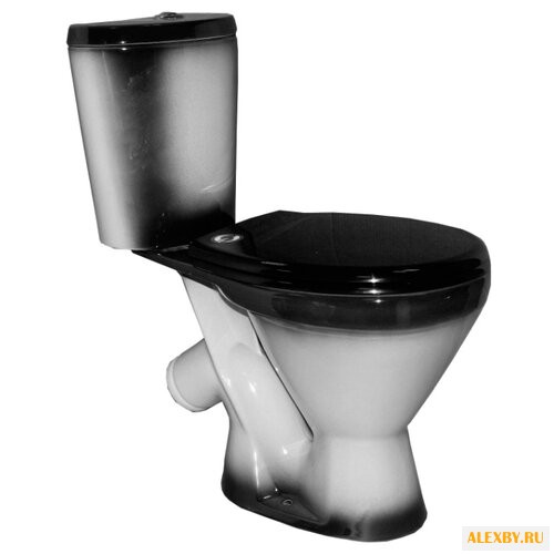 Унитаз ROSA Элегант чёрный