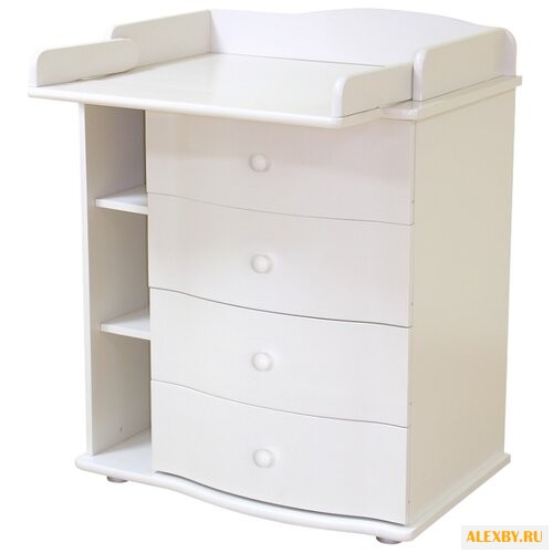 Пеленальный комод Красная