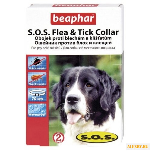 Beaphar Ошейник S.O.S. от блох