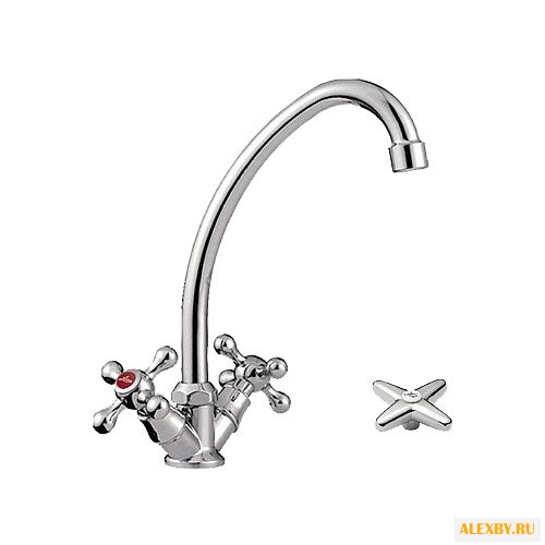 Двухрычажный смеситель для