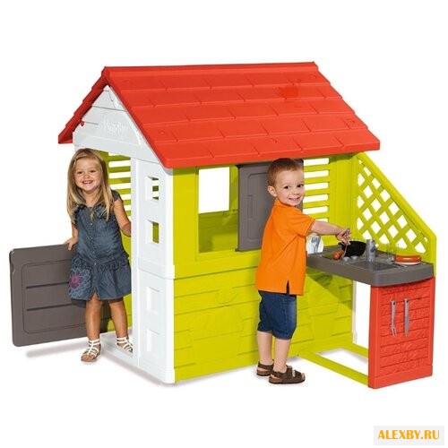 Домик Smoby С кухней 810702