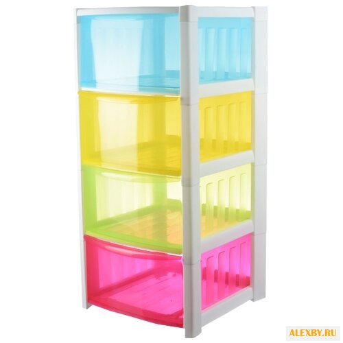 Бельевой комод IDEA Радуга 4