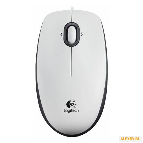Мышь Logitech Mouse M100 White