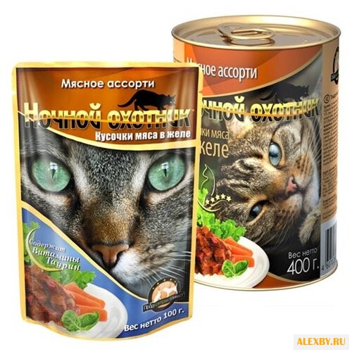 Корм для кошек Ночной охотник