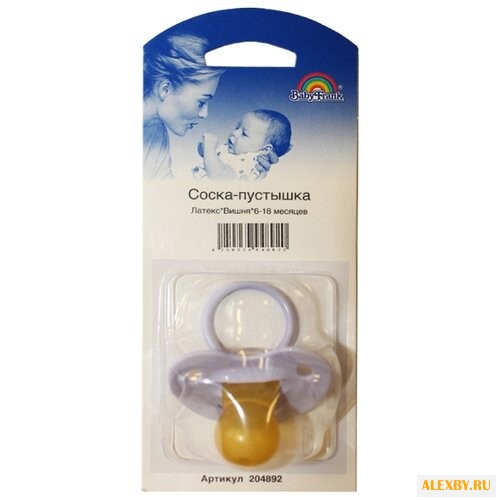 Пустышка латексная классическая