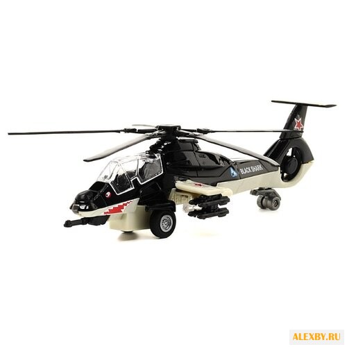 Вертолет ТЕХНОПАРК Черная акула