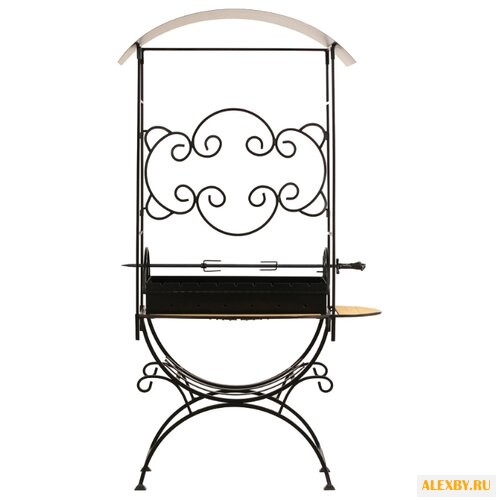 Мангал Doorz с крышей садовый с