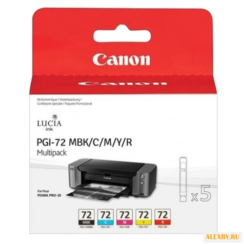 Картридж Canon PGI-72 MBK C M Y