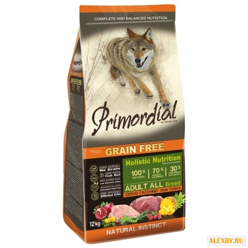 Корм для собак Primordial