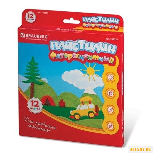 Пластилин BRAUBERG