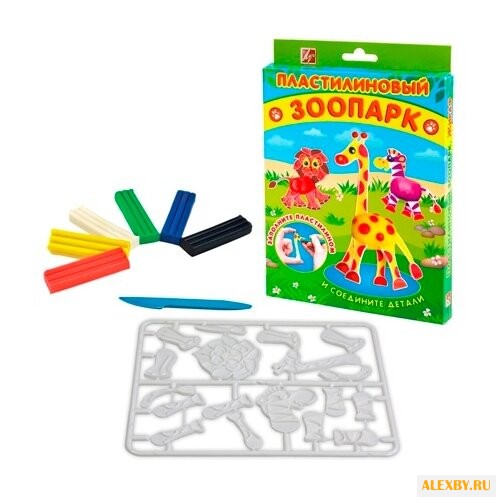 Пластилин Луч Зоопарк Жираф