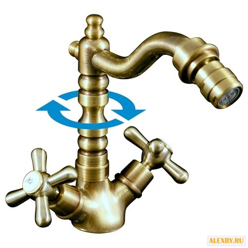 Двухрычажный смеситель для биде