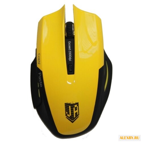 Мышь Jet.A OM-U54G Yellow USB