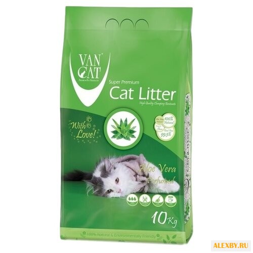 Наполнитель Van Cat Aloe Vera