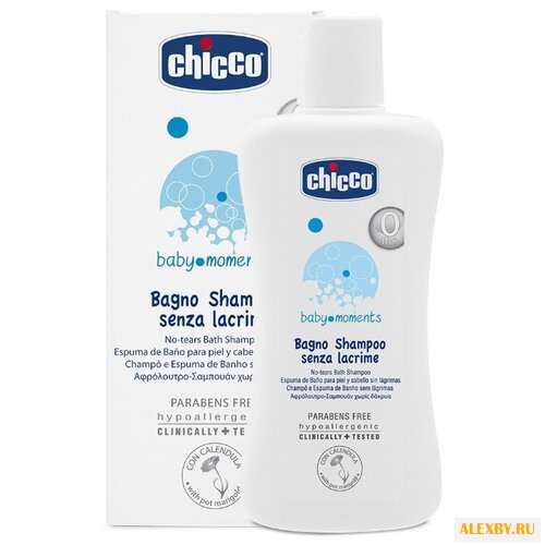 Chicco Baby moments Шампунь для
