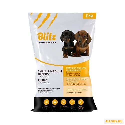 Корм для собак Blitz Puppy