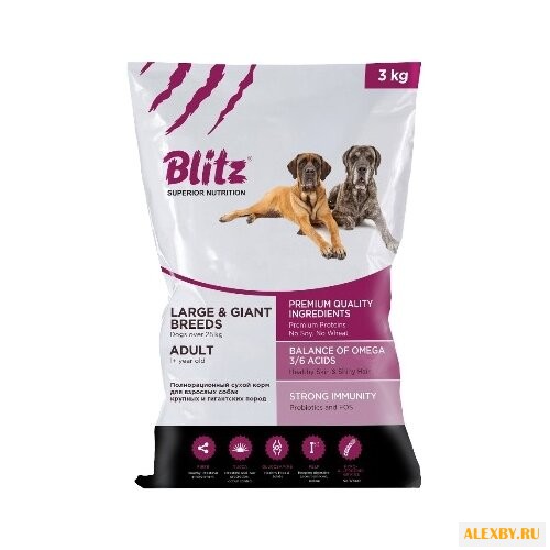Корм для собак Blitz Adult Dog