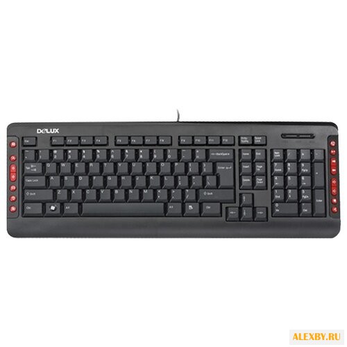 Клавиатура Delux K5015 Black USB