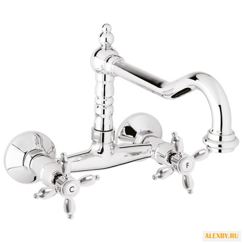 Двухрычажный смеситель для