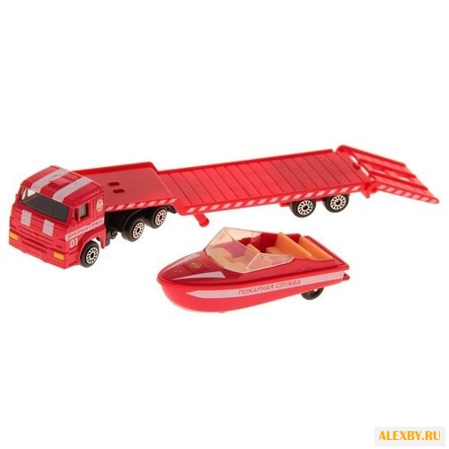 Набор машин ТЕХНОПАРК КамАЗ