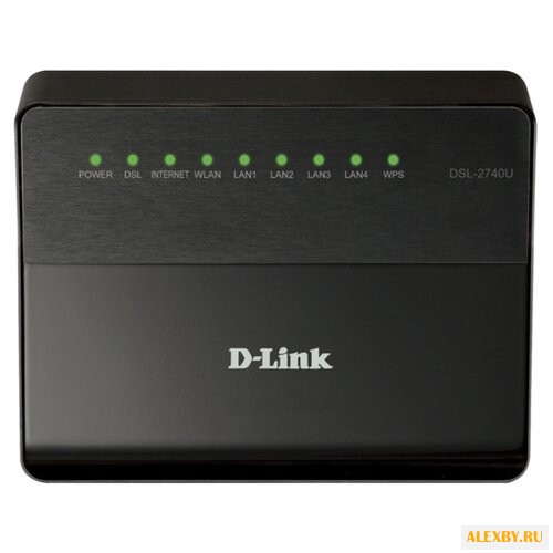 Wi-Fi роутер D-link DSL-2740U