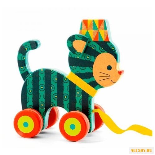Каталка-игрушка DJECO Кот Ину