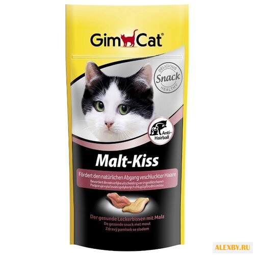 Витамины GimCat Malt-Kiss с ТГОС