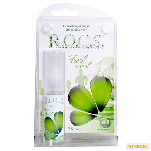 R.O.C.S. спрей Освежающая мята