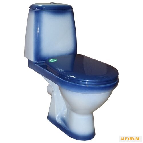 Унитаз ROSA Премьер синий
