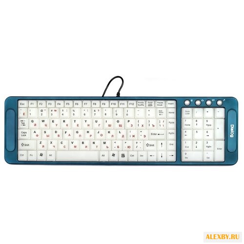 Клавиатура Dialog KK-L04U Blue