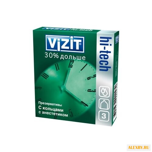 Презервативы Vizit Hi-Tech 30%