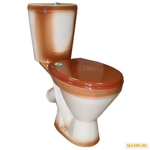 Унитаз ROSA Элегант коричневый