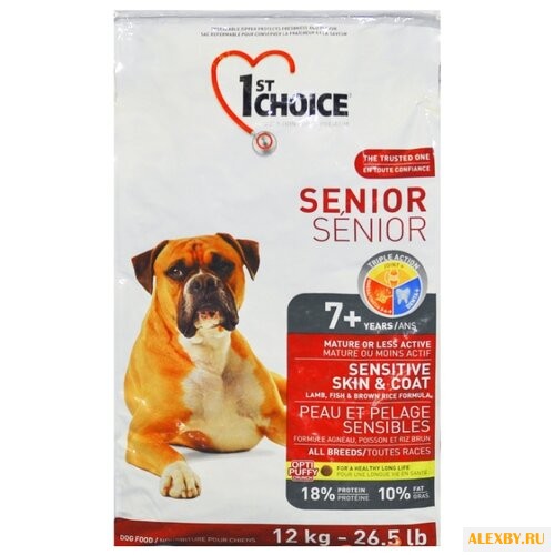 Корм для собак 1st Choice