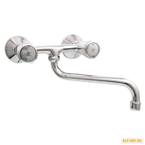 Двухрычажный смеситель для