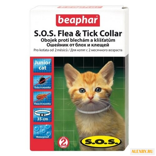 Beaphar Ошейник S.O.S. от блох