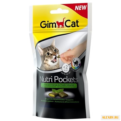 Витамины GimCat Nutri Pockets с