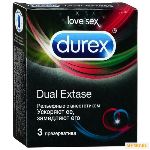 Презервативы Durex Dual Extase